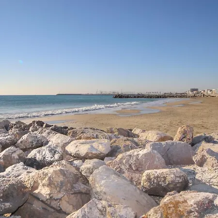 Le Senerite Piscine Proche Plage Palavas Parking Exterior foto